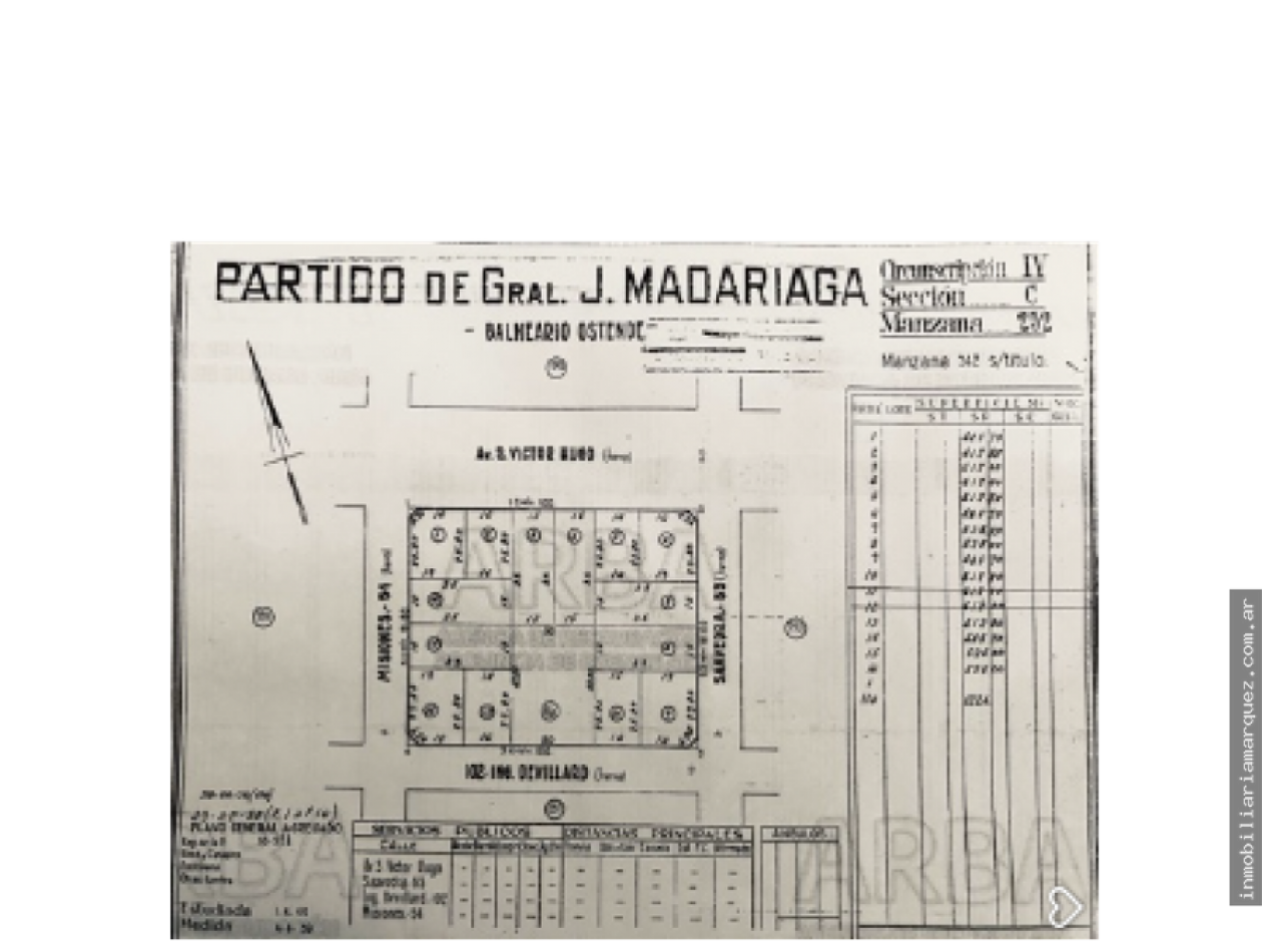 LOTE SAAVEDRA Y DEVILLARD